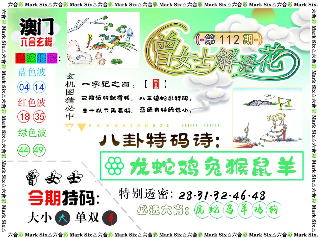 曾女士解语花 第112期