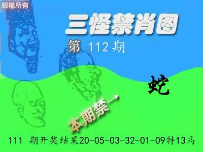 禁肖图《彩》 第112期