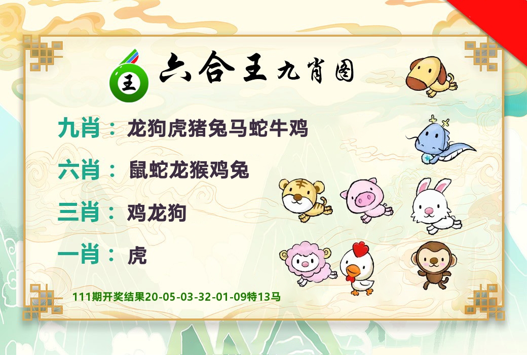 六合王九肖图 第112期