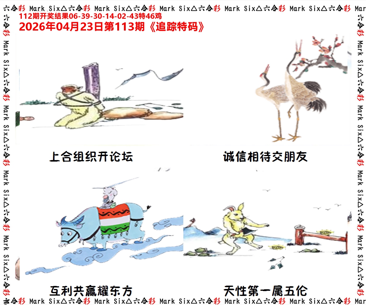 追踪特码 第113期