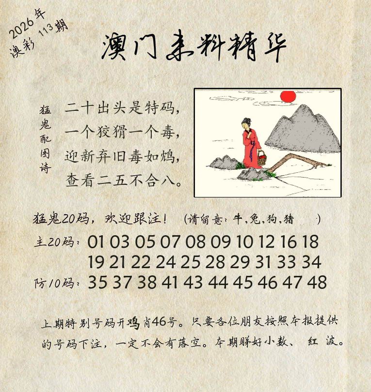 精华来料 第113期