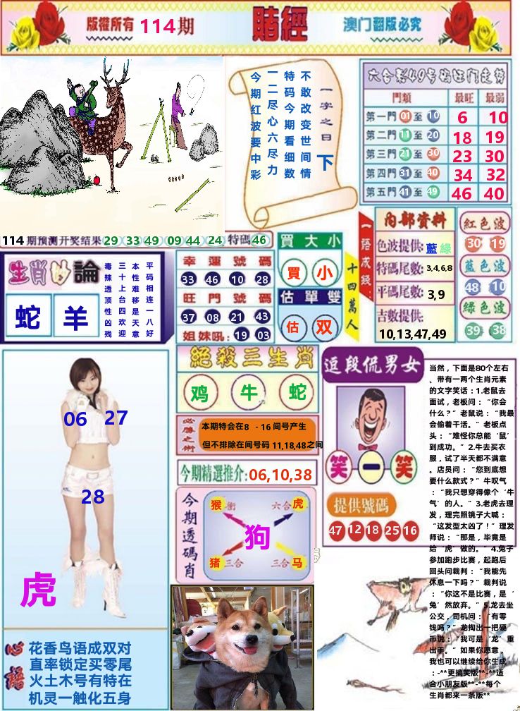 澳门赌经 第114期