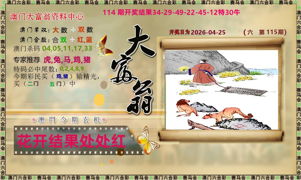 新大富翁 第115期