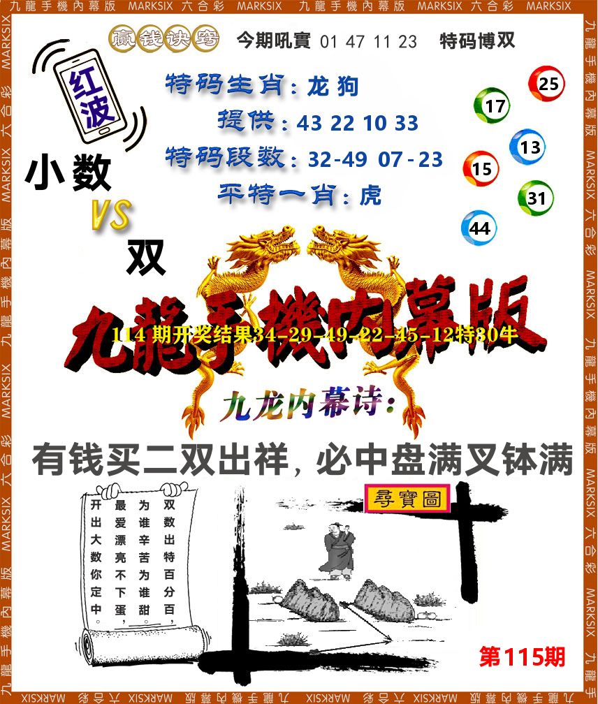 九龙手机内幕 第115期