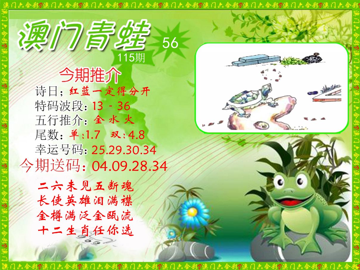 青蛙系列56 第115期