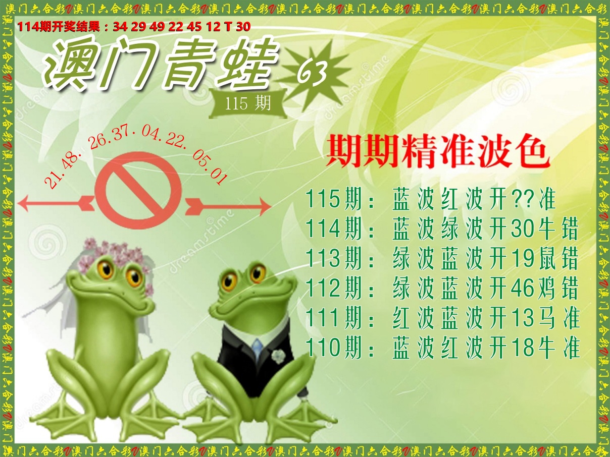 青蛙系列63 第115期