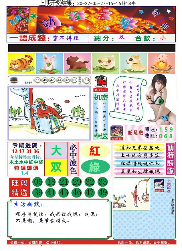 澳门财经宝鉴 第116期