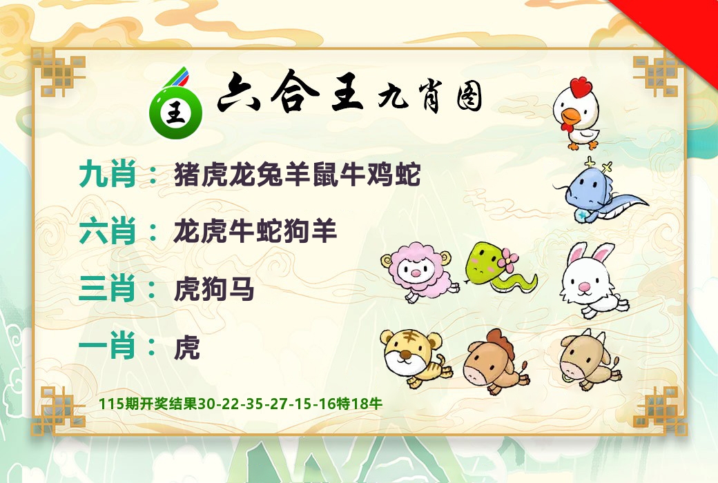 六合王九肖图 第116期