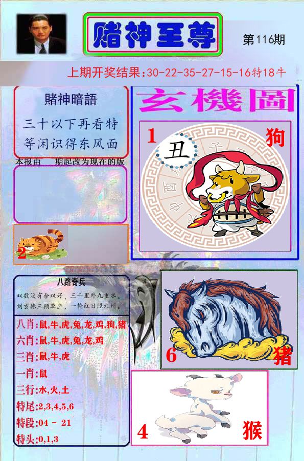 赌神至尊 第116期