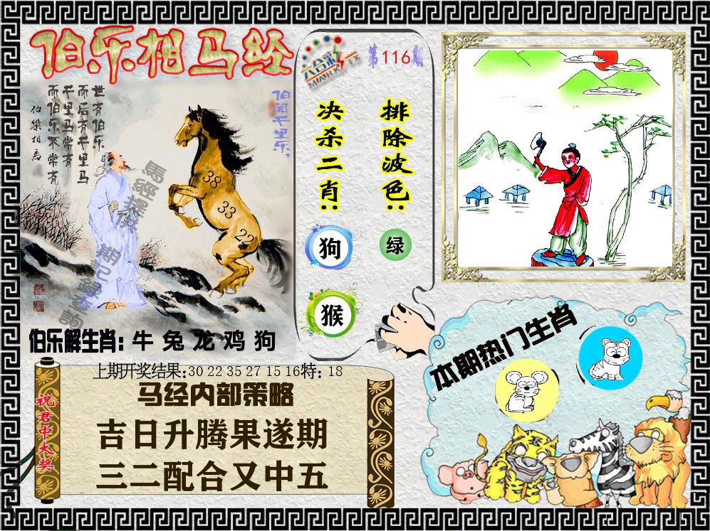 伯乐相马经 第116期