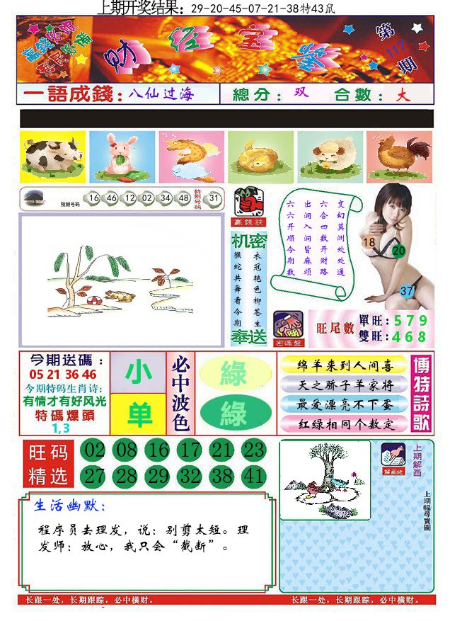 澳门财经宝鉴 第117期