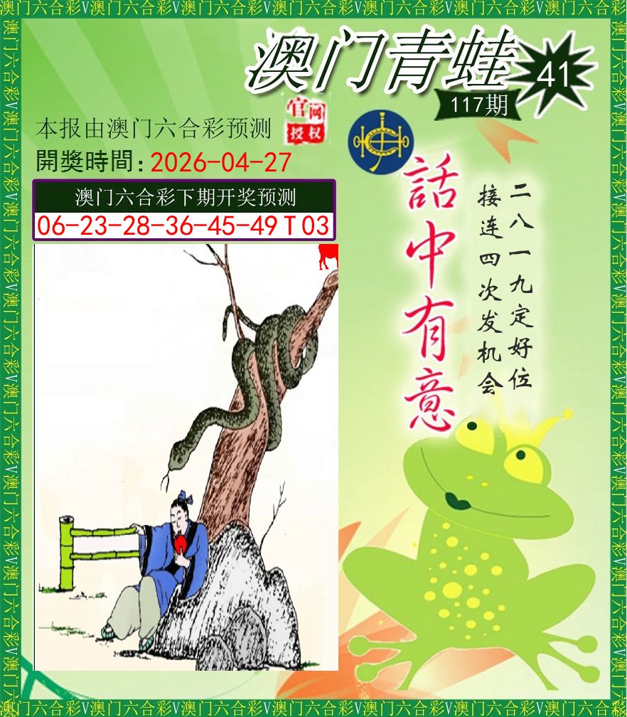 青蛙系列43 第117期