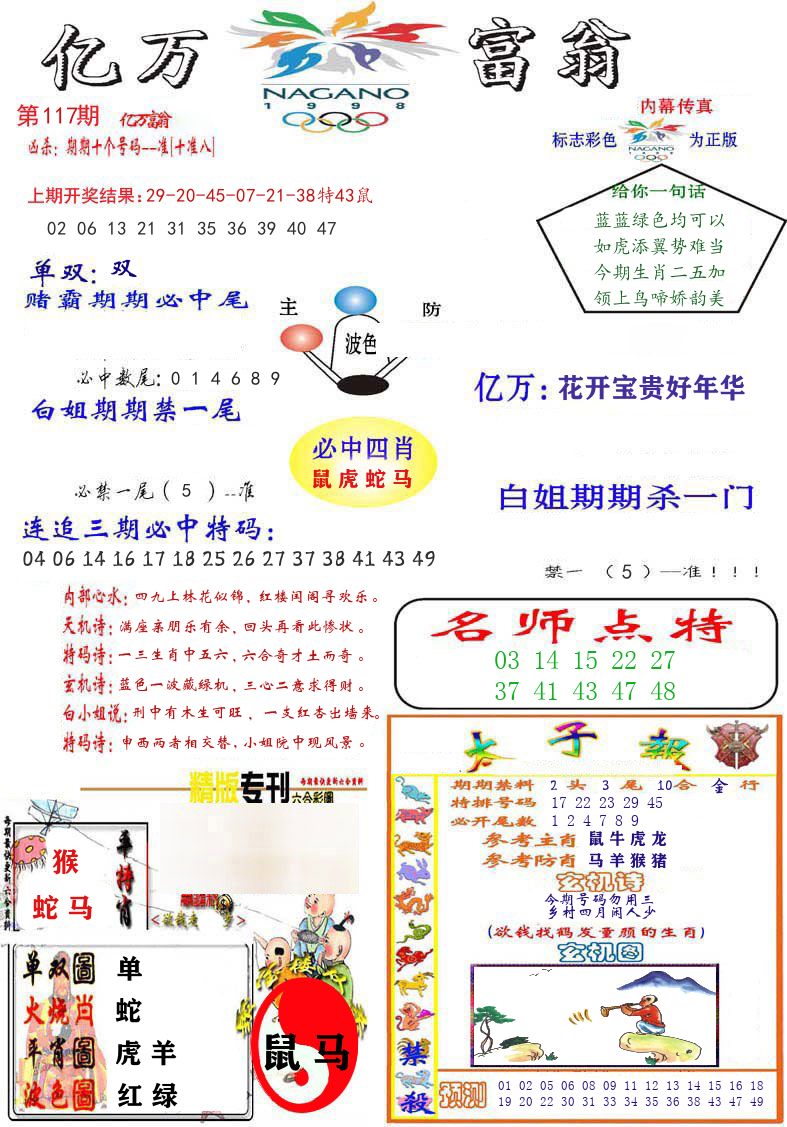 亿万富翁 第117期
