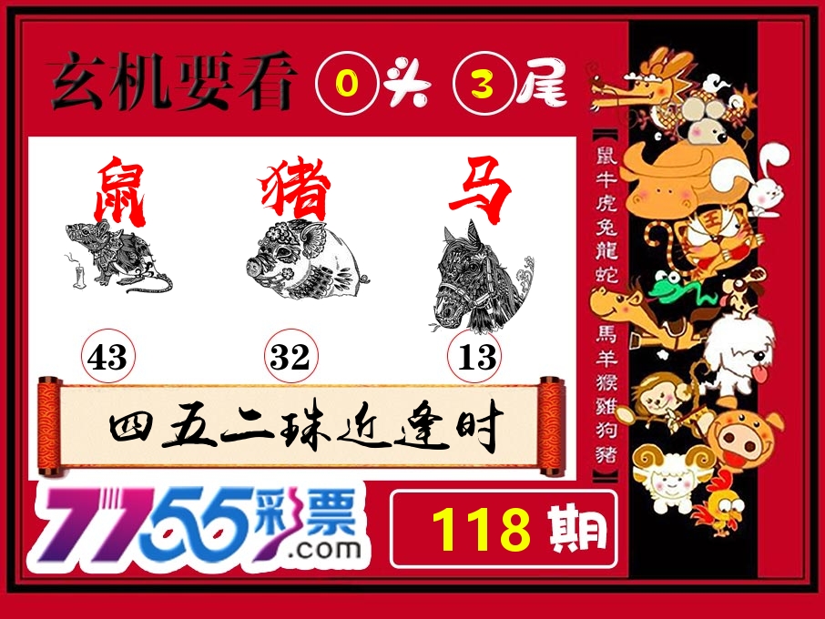 玄机要看 第118期