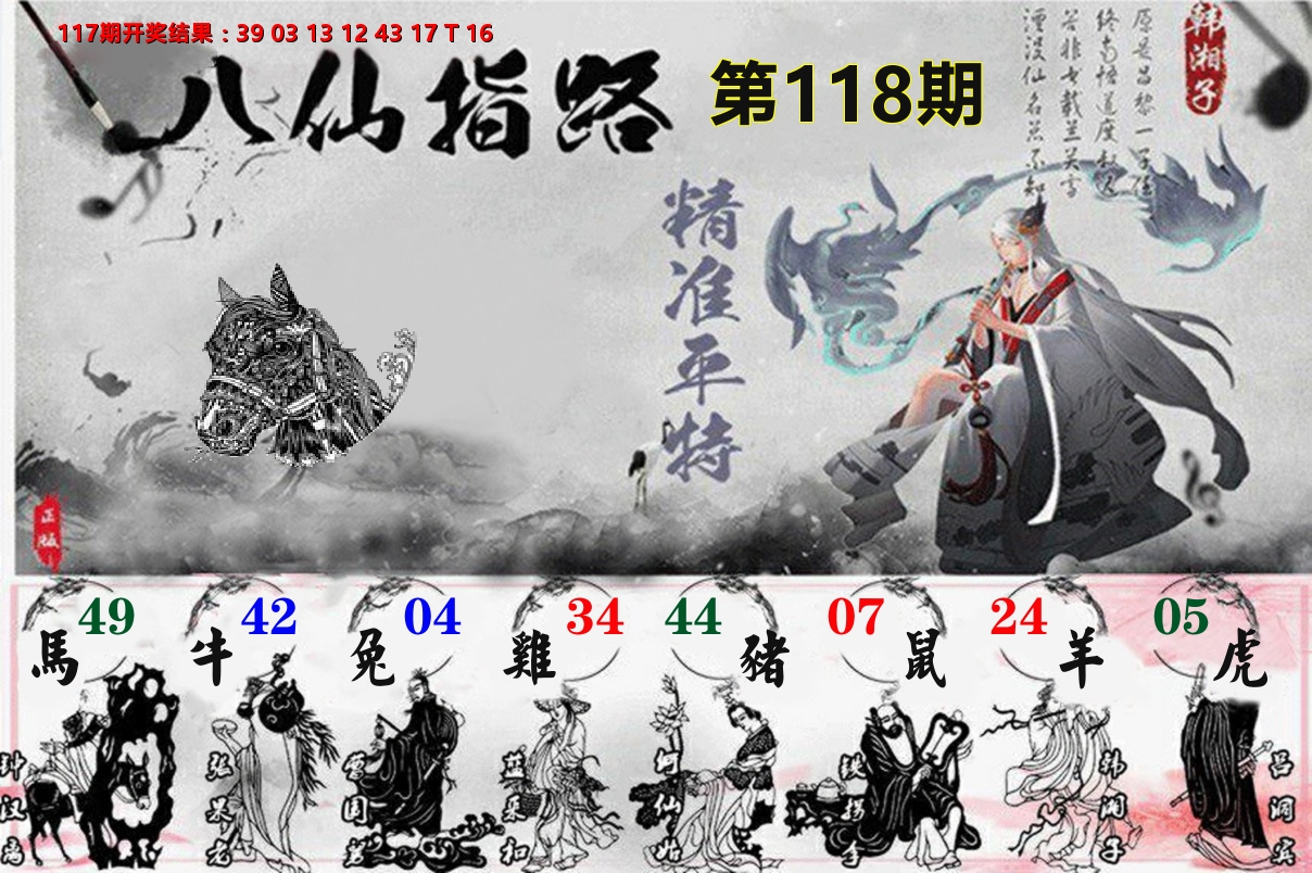 八仙指路 第118期