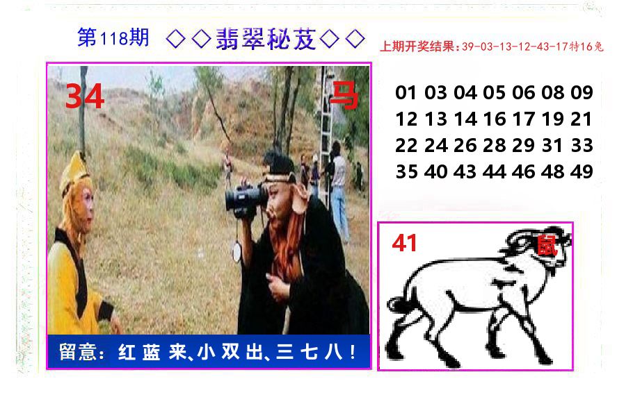 翡翠秘芨 第118期