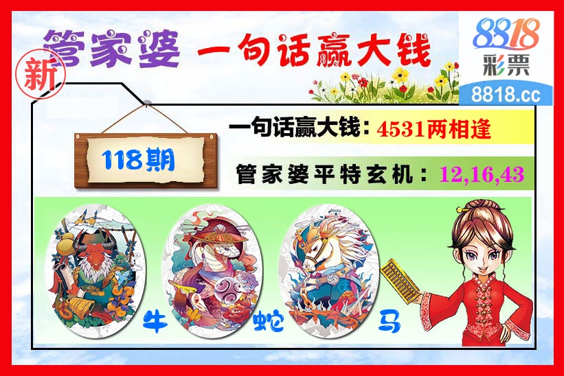 管家婆 第118期