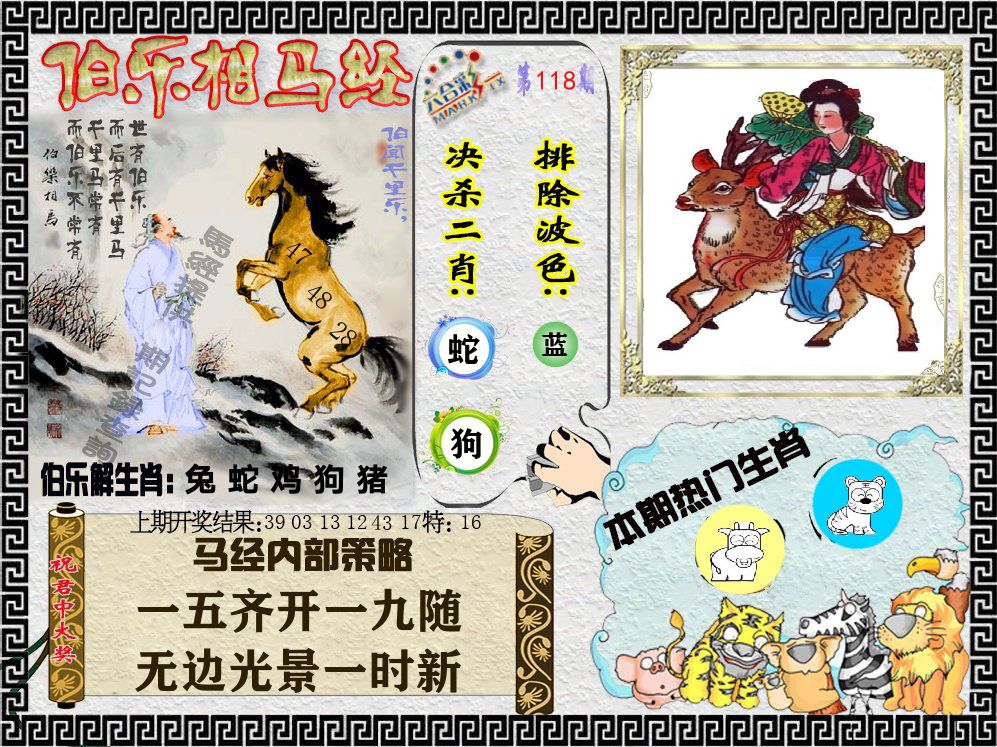 伯乐相马经 第118期