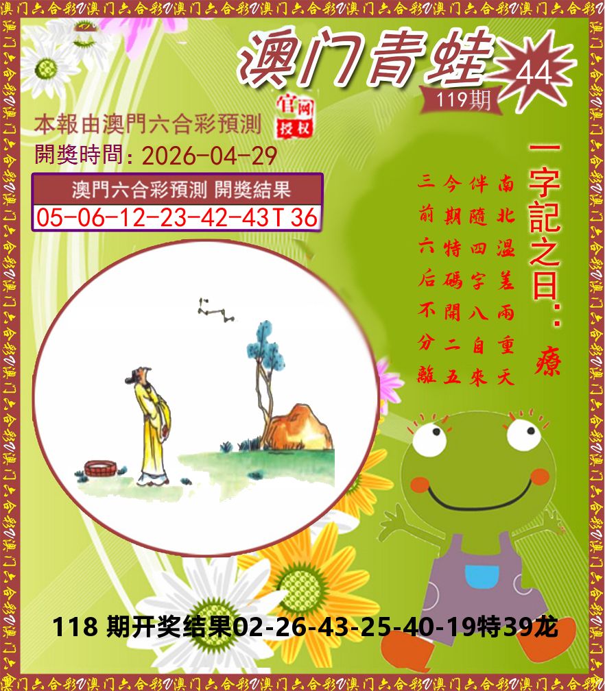 青蛙系列44 第119期