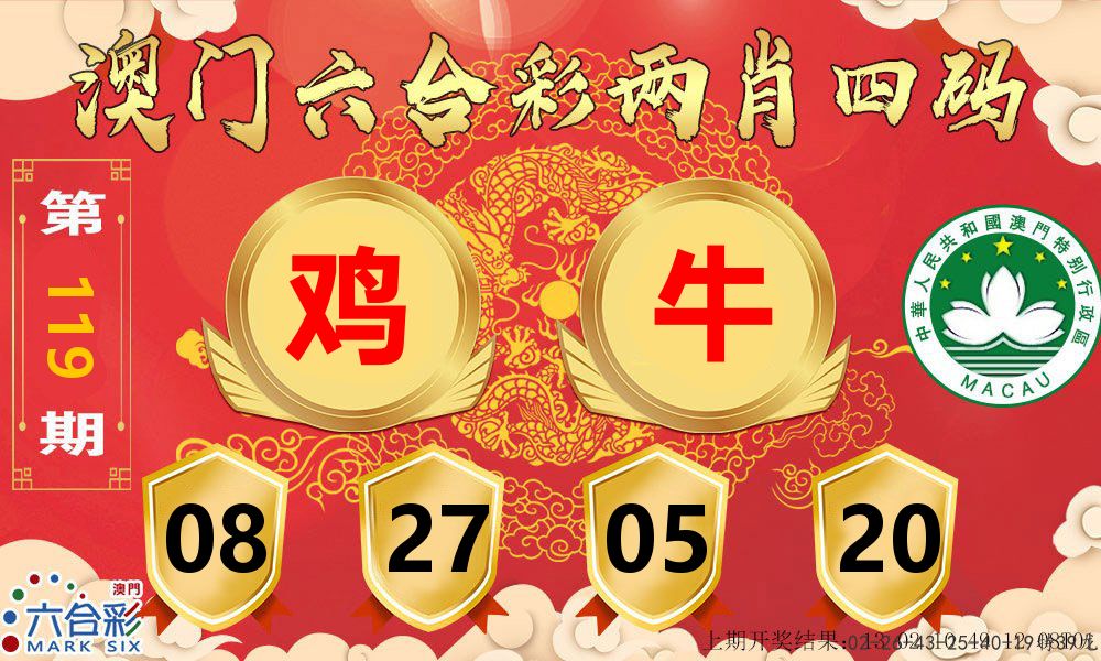 澳门两肖四码 第119期