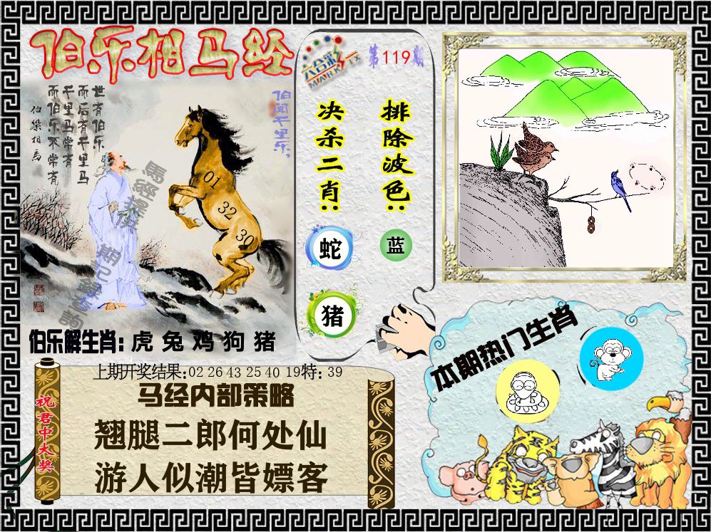伯乐相马经 第119期