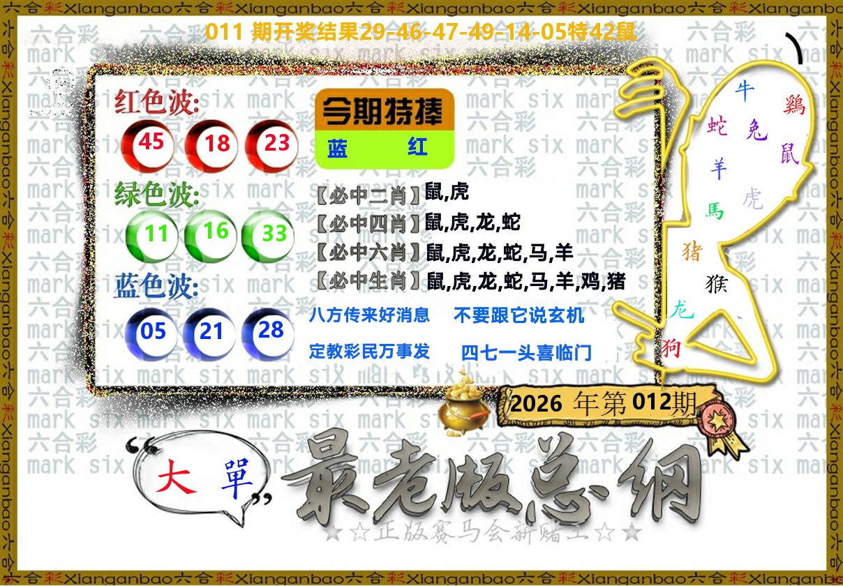 最老版总纲 第12期