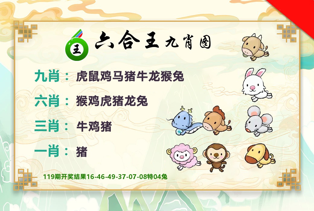 六合王九肖图 第120期