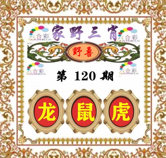 家野三肖 第120期