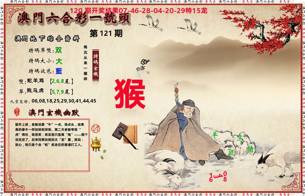 一号头 第121期
