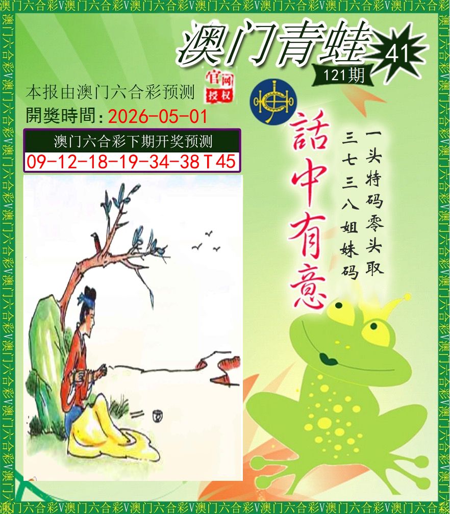 青蛙系列43 第121期