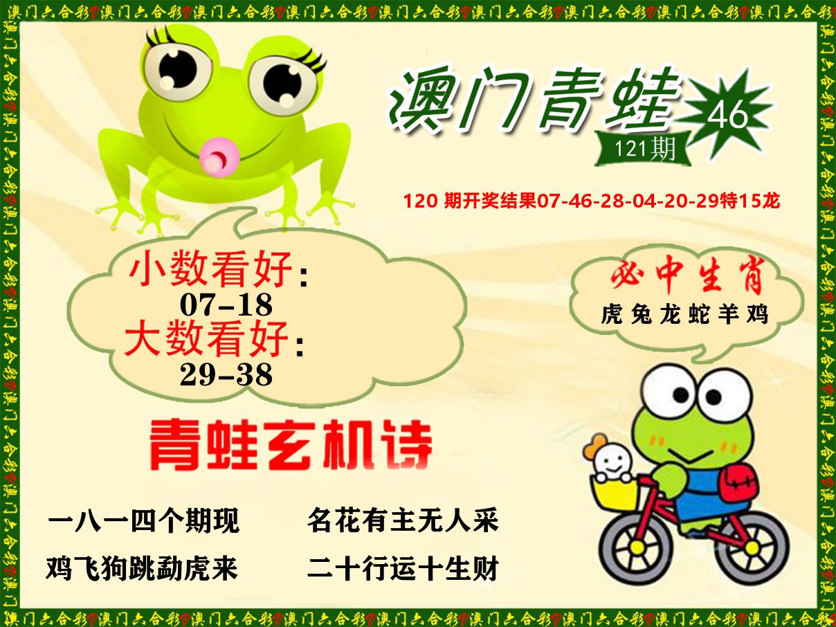 青蛙系列46 第121期