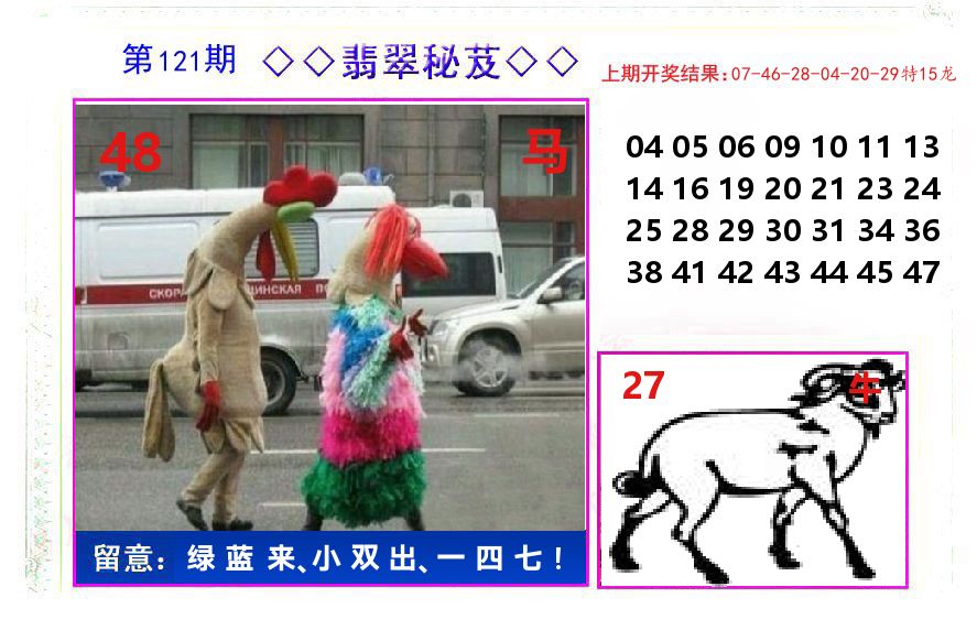 翡翠秘芨 第121期