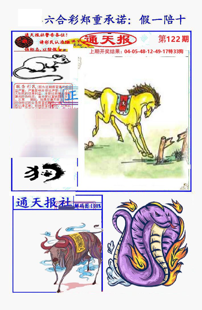 通天报 第122期