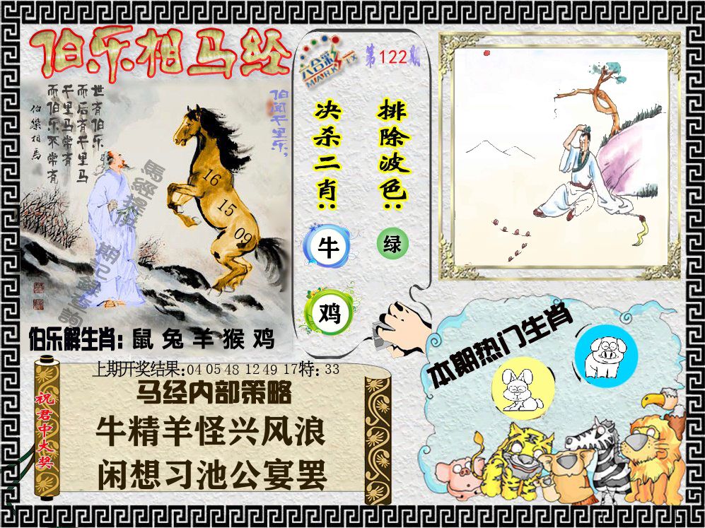 伯乐相马经 第122期
