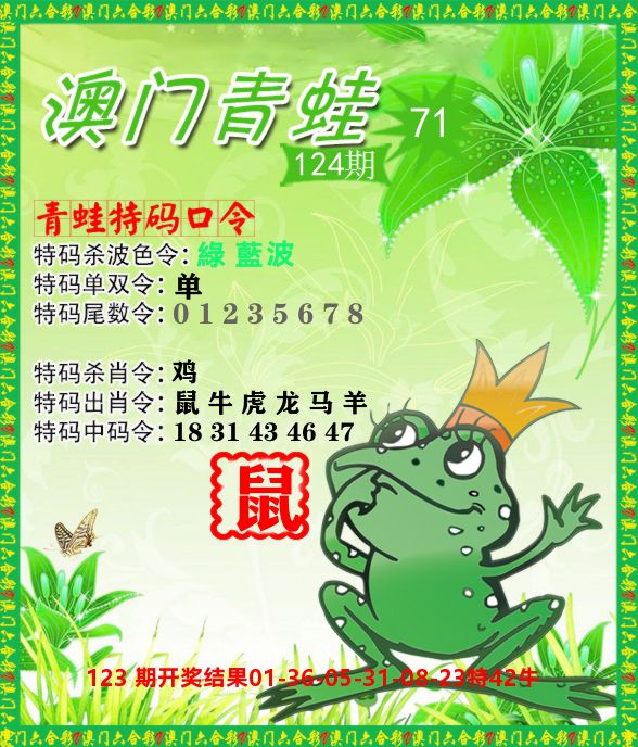 青蛙系列71 第124期