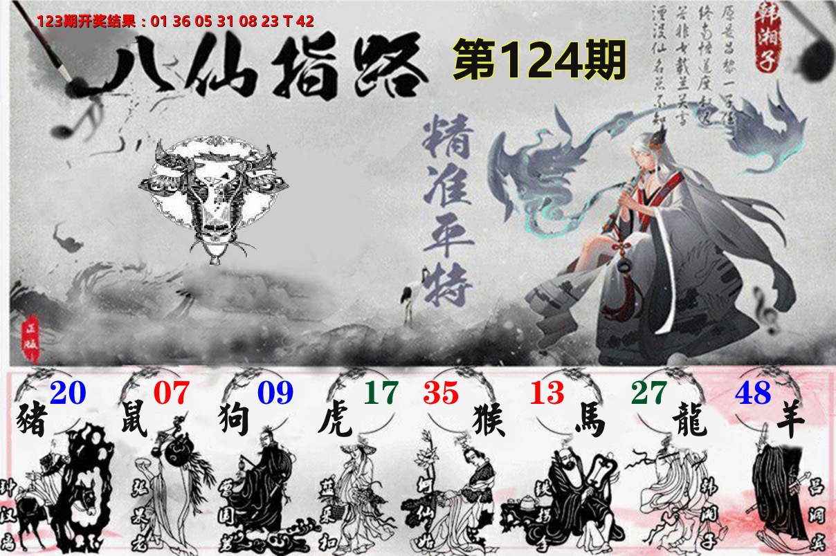 八仙指路 第124期