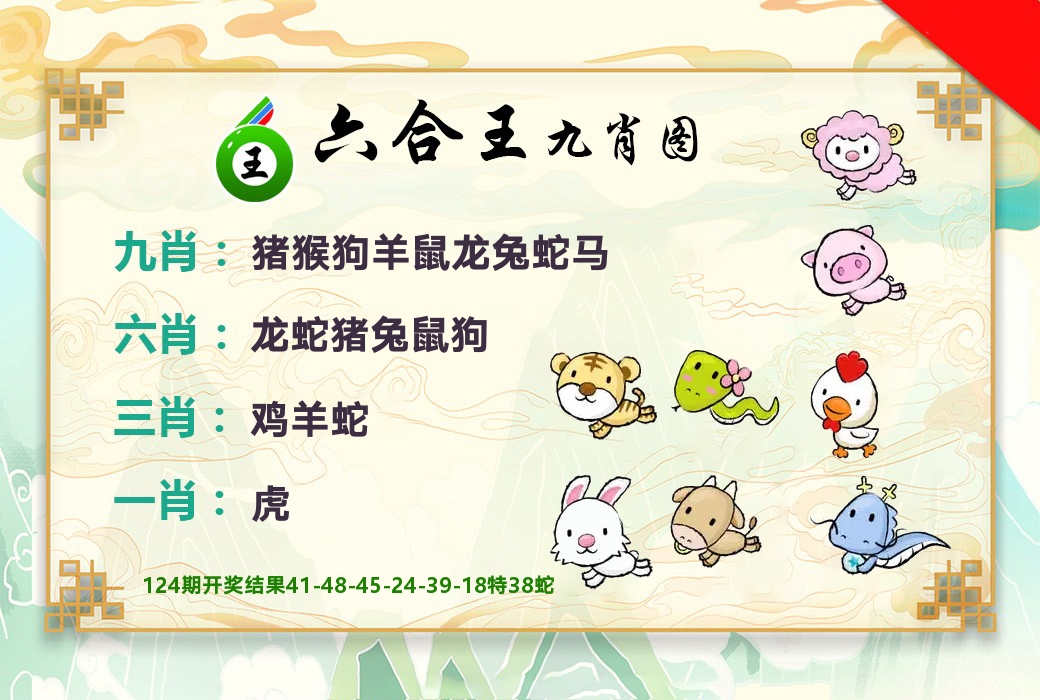 六合王九肖图 第125期