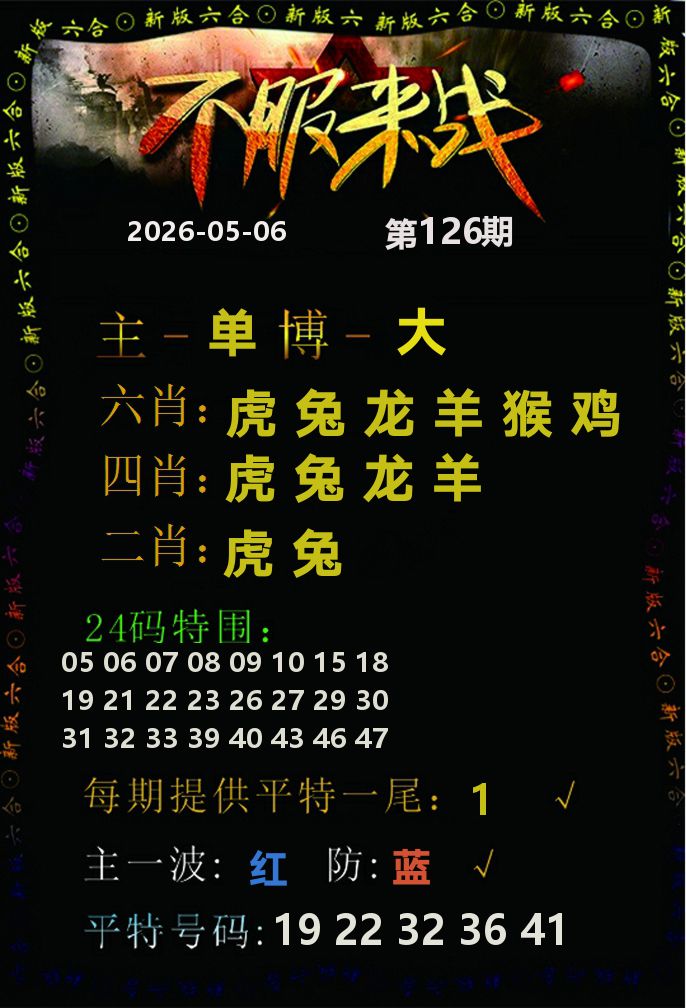 不服来战 第126期
