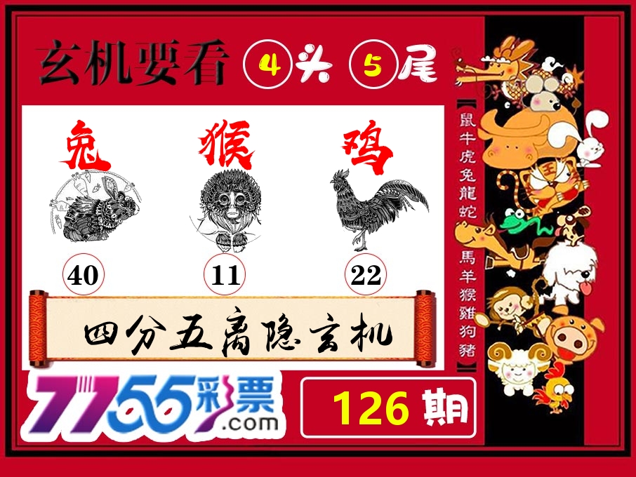 玄机要看 第126期