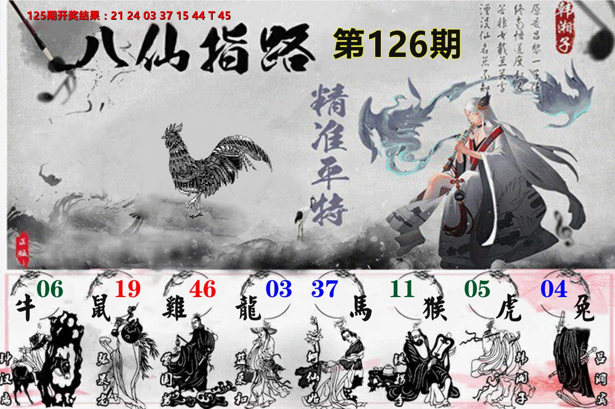 八仙指路 第126期