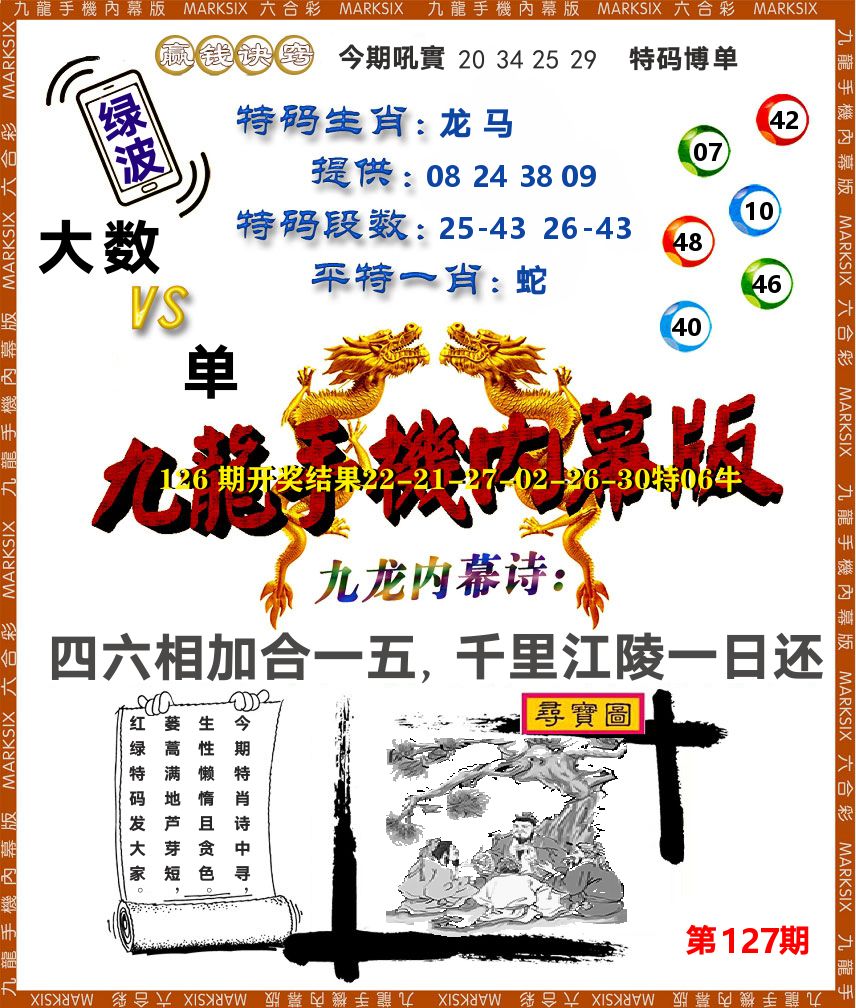 九龙手机内幕 第127期
