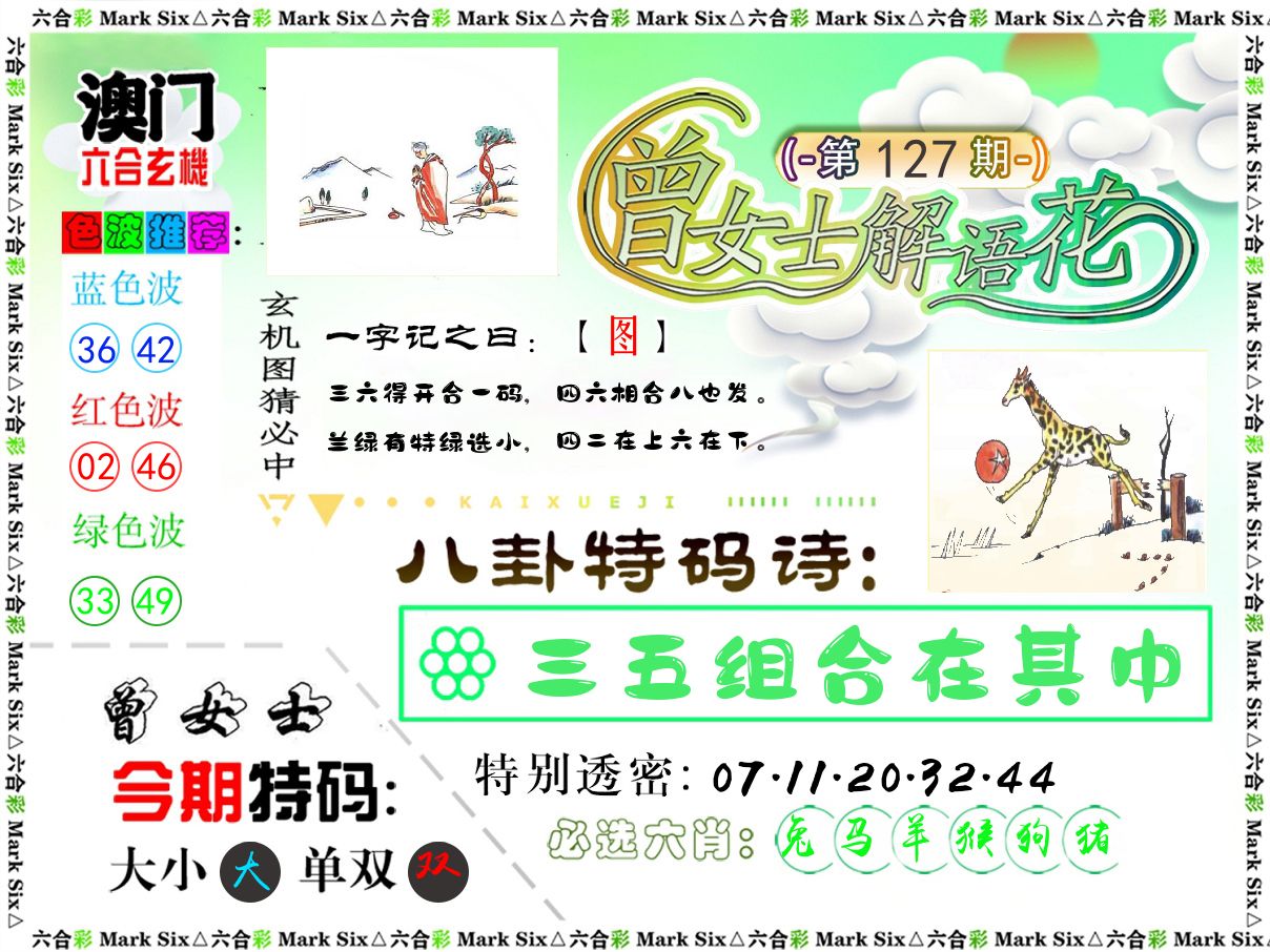 曾女士解语花 第127期