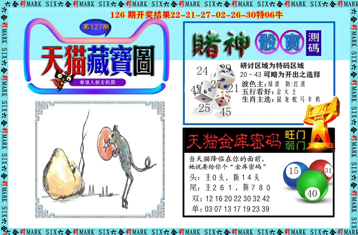 天猫藏宝图 第127期