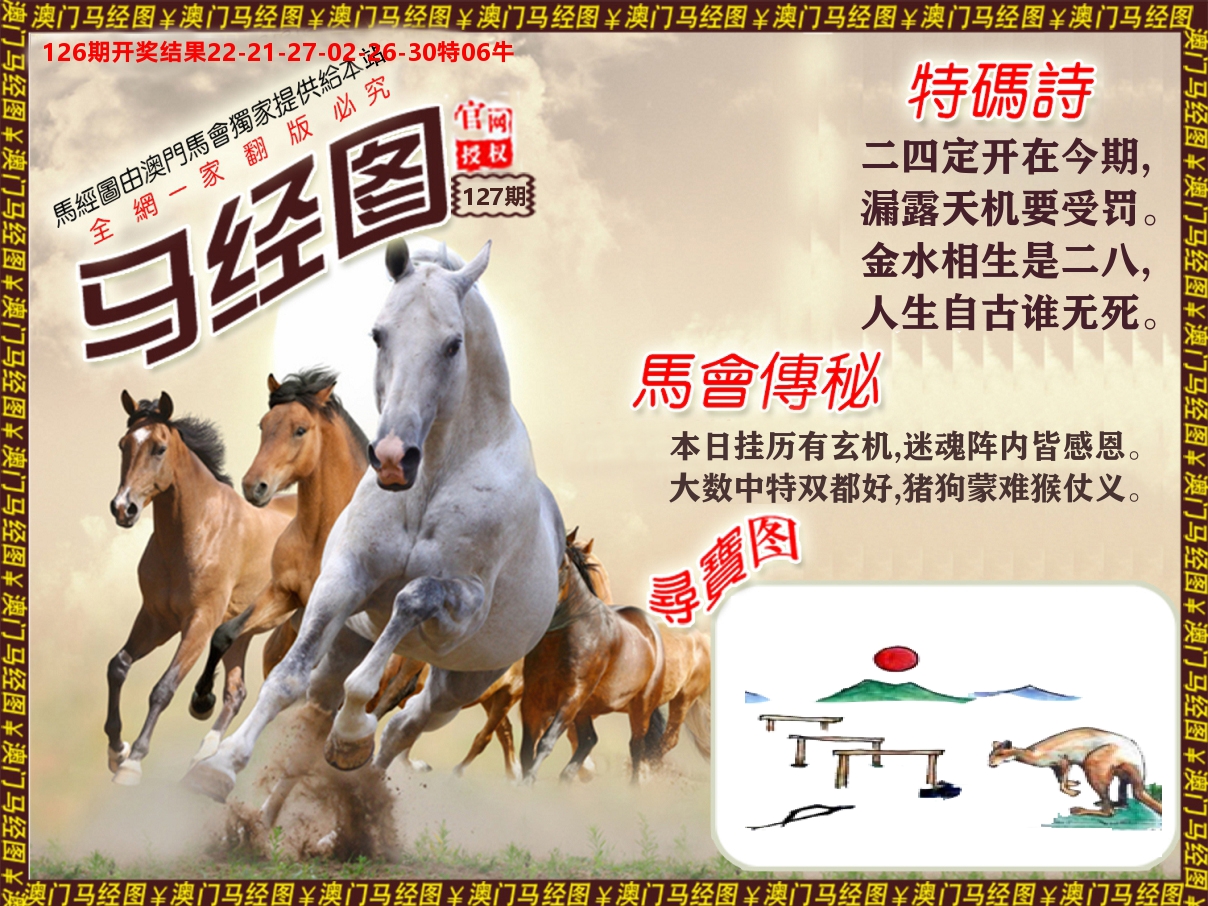 马经系列 第127期
