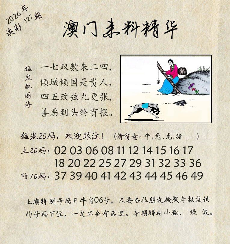 精华来料 第127期