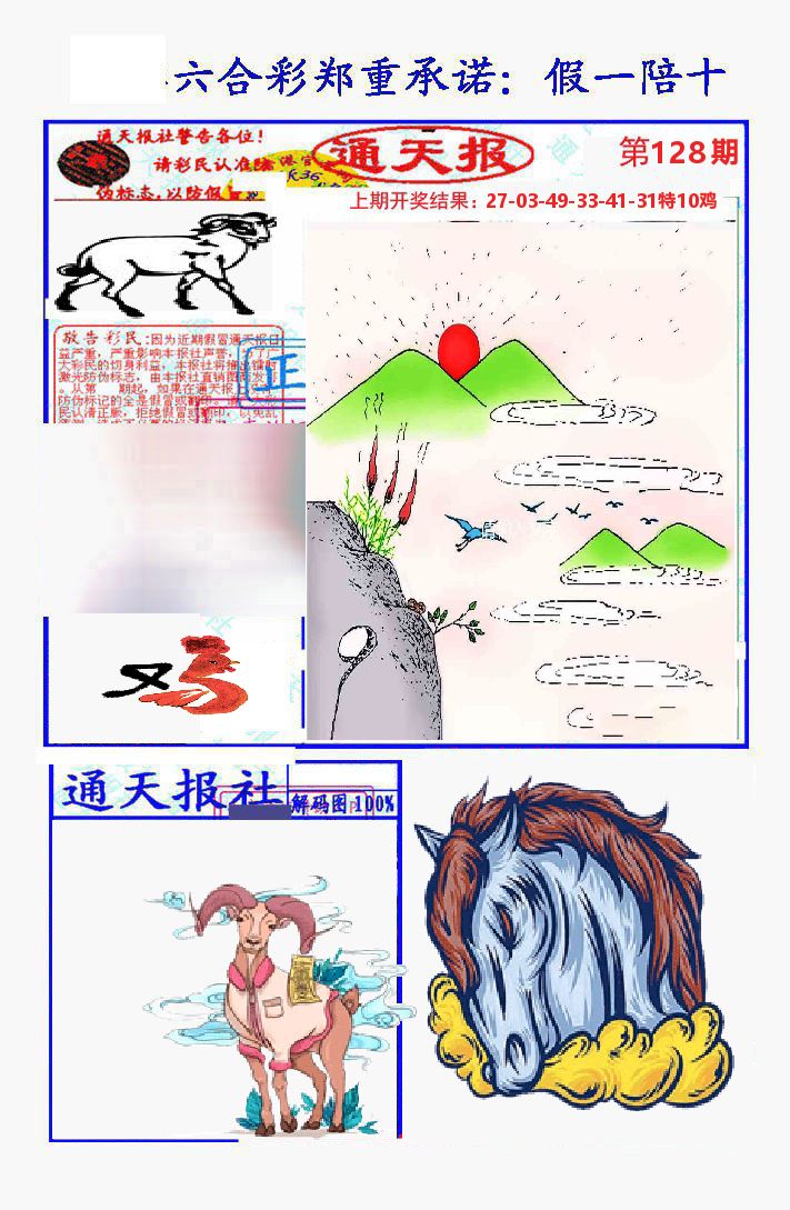 通天报 第128期