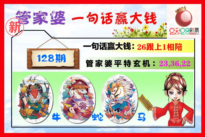 管家婆 第128期