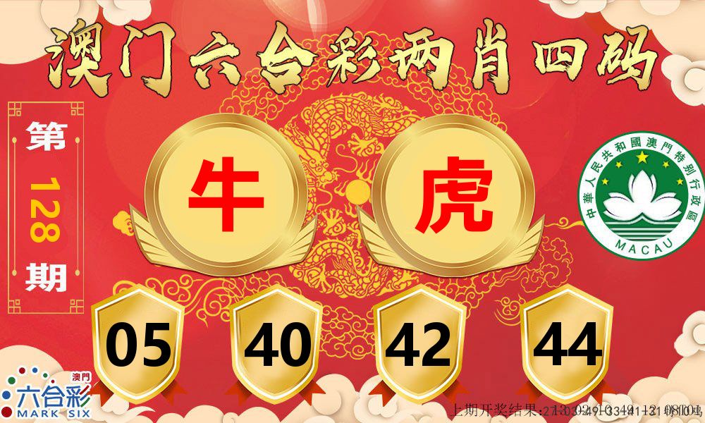 澳门两肖四码 第128期
