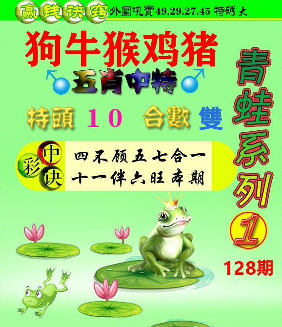 青蛙彩图 第128期