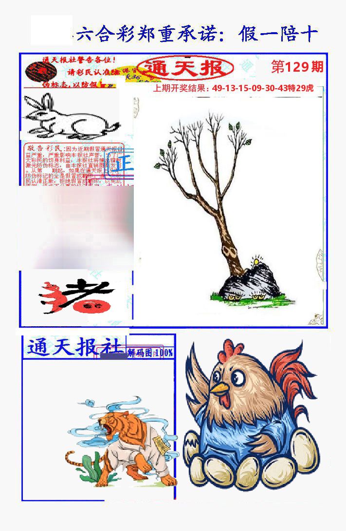 通天报 第129期